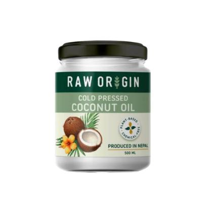 Picture of Raw Origin Cold Pressed Coconut Oil 500ml