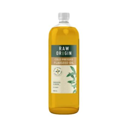 Picture of Raw Origin Cold Pressed Flaxseed Oil 500ml