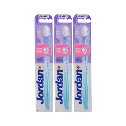 Picture of Jordan Toothbrush Target Sensitive - Ultrasoft (Pack of 3)