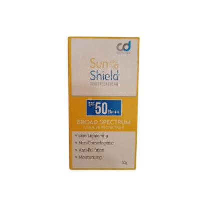 Picture of Sun Shield Sunscreen SPF 50 PA+++ Broad Spectrum Cream 50gm