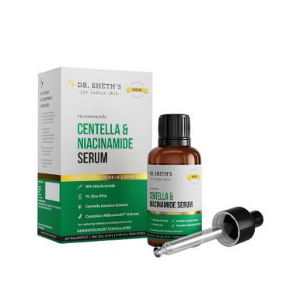 Picture of Dr. Sheth's Centella and 10% Niacinamide Serum 30ml