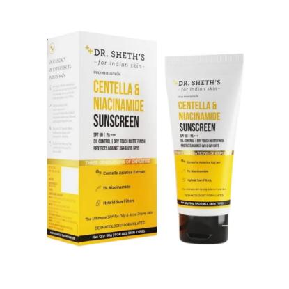Picture of Dr. Sheth’s Centella & Niacinamide Oil & Acne Control Sunscreen 50gm