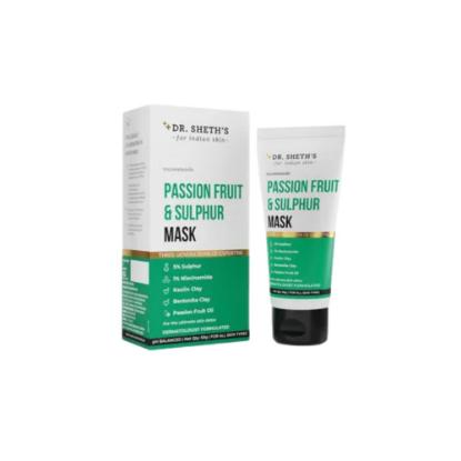 Picture of Dr. Sheth's Passion Fruit & Sulphur Mask 50gm