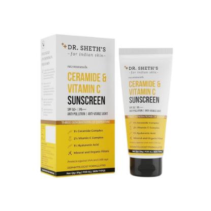 Picture of Dr. Sheth’s Ceramide & Vitamin C Sunscreen 50gm
