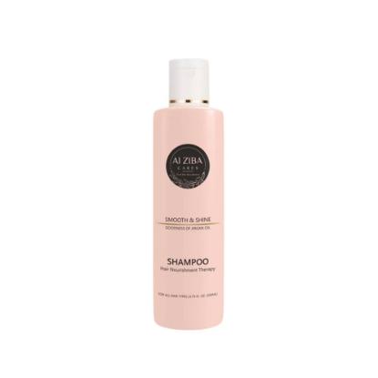 Picture of Alziba Cares Smooth & Shine Hair Nourishment Shampoo with Argan Oil Extract 200ml