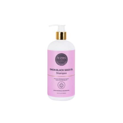 Picture of Alziba Cares Onion Black Seed Oil Shampoo Hair Growth Shampoo for Women & Men 500ml