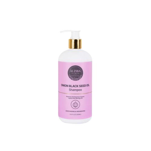 Picture of Alziba Cares Onion Black Seed Oil Shampoo Hair Growth Shampoo for Women & Men 500ml