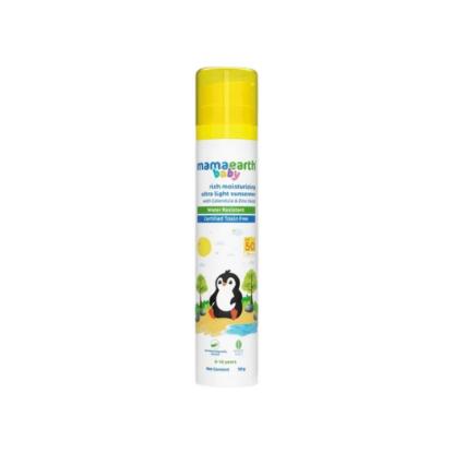Picture of Mamaearth Baby Rich Moisturizing Ultra Light Sunscreen 50gm
