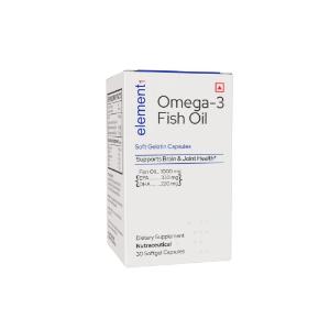 Picture of Element1 Omega-3 Fish Oil 1000mg 550 EPA DHA Capsules (30 Capsules)