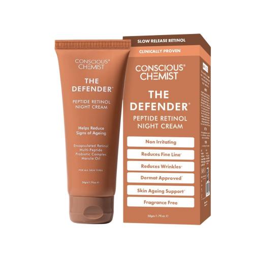Picture of Conscious Chemist Defender Multi-Peptide Retinol Night Cream 50gm