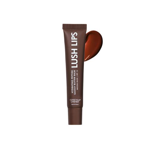 Picture of Conscious Chemist Glossy Peptide Lip Balm 15gm - Mocha Muse