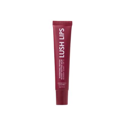 Picture of Conscious Chemist Glossy Peptide Lip Balm 15gm - Raspberry Gummy