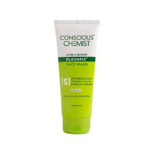 Picture of Conscious Chemist Flashfix Face Wash with 2% Salicylic Acid 100ml