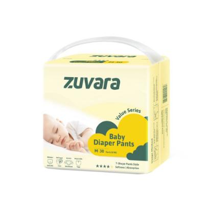 Picture of Zuvara Value Series Taped Diaper - M (Pack of 30)