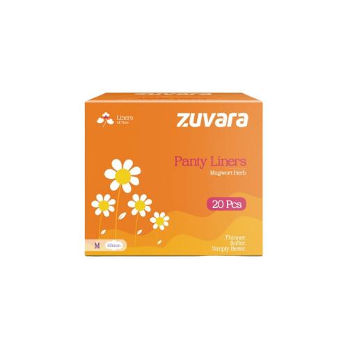 Picture of Zuvara Panty Liners - 155mm (Pack of 20)
