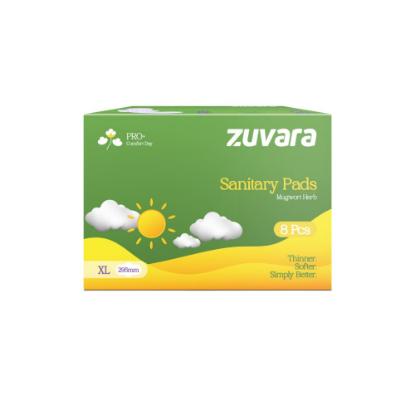 Picture of Zuvara Sanitary Pads Extra Large - 295mm (Pack of 8)