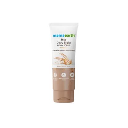 Picture of Mamaearth Rice Dewy Bright Foam Scrub 100gm