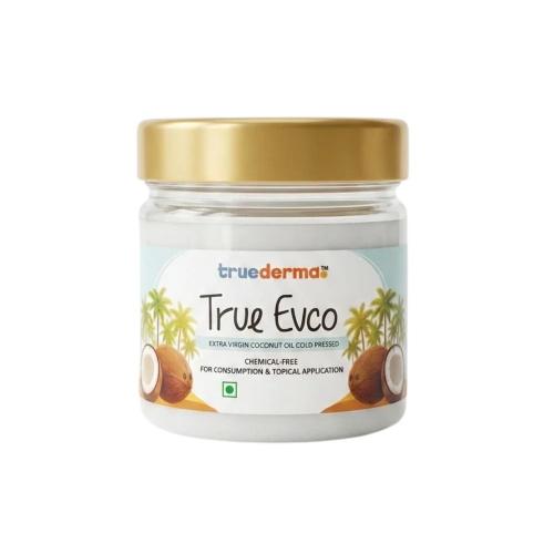 Picture of True Derma True Evco Extra Virgin Coconut Oil Cold Pressed 200ml